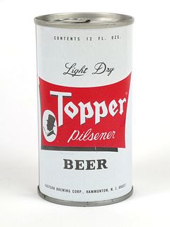 Topper Pilsner Beer ~ 12oz Tab Top Can ~ T130-27