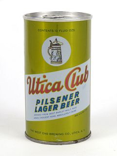 Utica Club Pilsener Lager Beer ~ 12oz ~ T132-23