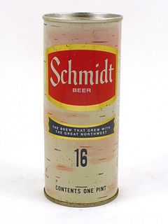 Schmidt Beer ~ 16oz  One Pint ~ T166-32N