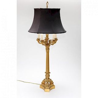Tall Neoclassical Style Table Lamp