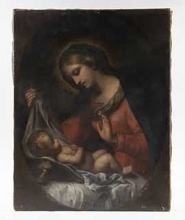 PORTRAIT OF THE MADONNA AND CHILD