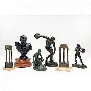 Group of Miniature Grand Tour Bronzes