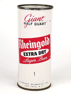 Rheingold Beer ~ 16oz Flat Top Can ~ New York ~ 234-29