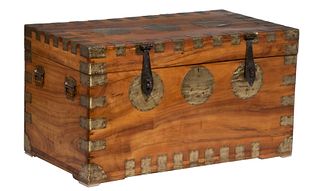 CHINESE EXPORT CAMPHORWOOD TRUNK