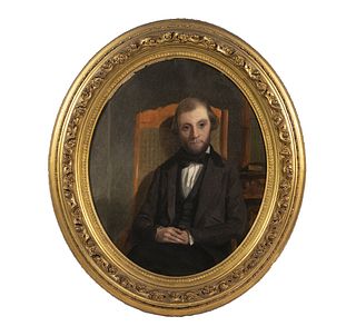 ATTRIBUTED TO GEORGE HENRY DURRIE (CT, 1820-1863)