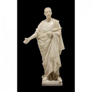 Marble Statue of Cicero