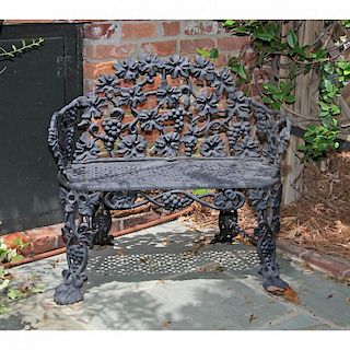 Victorian Style Diminutive Garden Bench