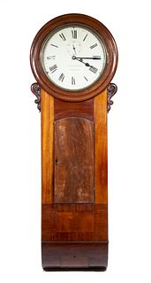 EARLY 19TH C. TAVERN CLOCK BY JAMES CONDLIFF (1789-1861) OF LIVERPOOL