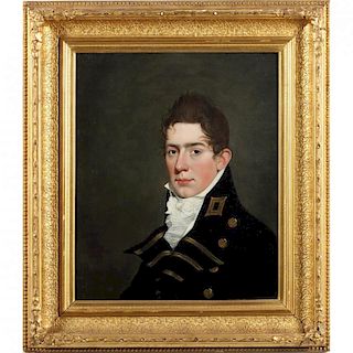 Portrait of an Early American Naval Officer