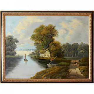 19th Century Hudson River School Landscape