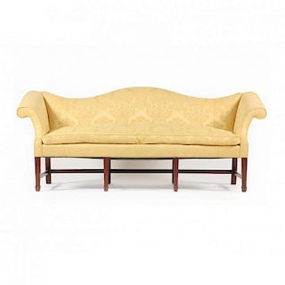 Federal Style Upholstered Sofa