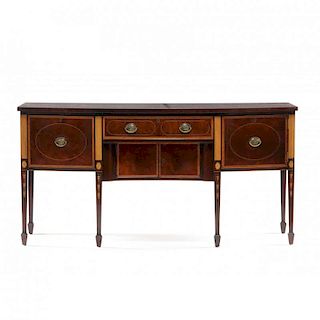 Kittinger, Colonial Williamsburg Reproduction Federal Style Inlaid Sideboard