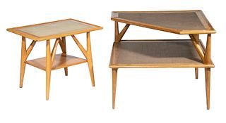 MID-CENTURY END TABLES