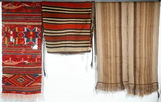 (3) MIDDLE EASTERN WOVEN TEXTILES