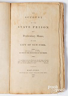 State Prison or Penitentiary House, NY, 1801