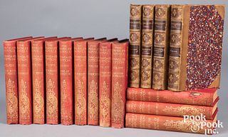 Two sets of books, to include The Waverley Novels