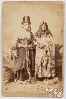 Native American Indian photo, Ute Bride and Groom