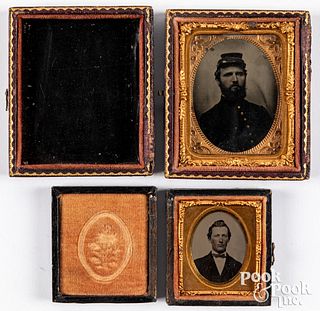 Civil War soldier tintype