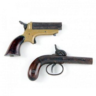 Two Civil War Era Percussion Pocket Pistols