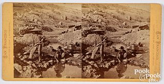 Stereoview titled The Heathen Chinee
