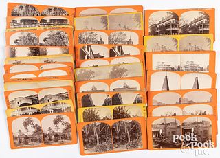 Forty-one Florida stereoviews