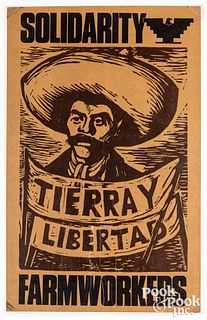 Solidarity Farmworkers, Tierra Y Libertad poster