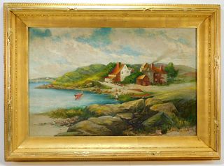 Edward A. Page New England Landscape Painting