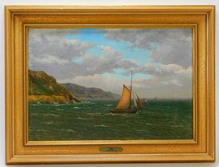 C. Chapman Maritime Ship Painting