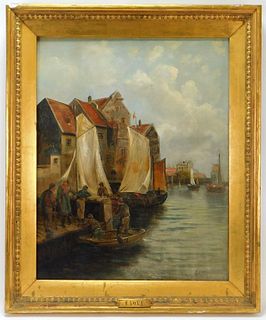 E. Lott Dutch Harbor Painting