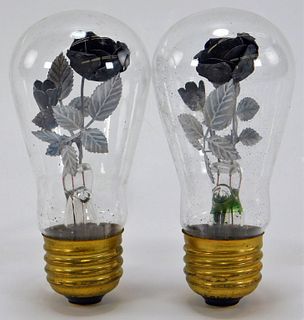 PR Aerolux Black Rose Decorative Light Bulbs