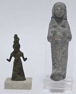 2PC Egyptian & Asian Artifacts Group