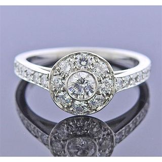Tiffany &amp; Co Circlet Platinum Diamond Ring