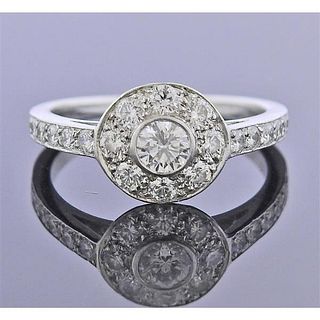 Tiffany &amp; Co Platinum Diamond Circlet Ring