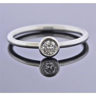 Tiffany &amp; Co Platinum Diamond Engagement Ring