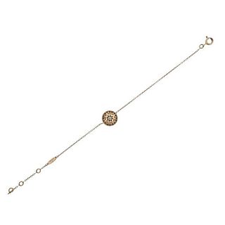 Dior Rose Des Vents 18k Gold Diamond Bracelet