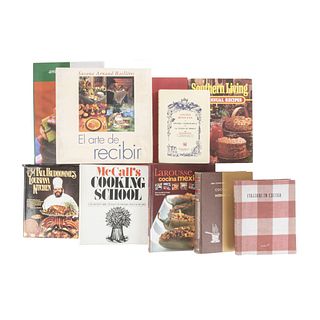 Libros sobre Cocina. Cocina Mexicana / Southern Living 1986 Annual Recipes / Louisiana Kitchen / Cocina Internacional. Pzs: 10.