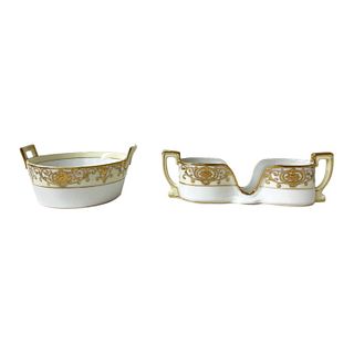 Pair of Japanese Decorated Porcelain