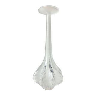 Lalique Frosted Crystal Claude Vase