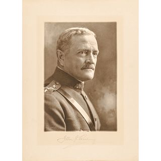 General (Black Jack) JOHN J. PERSHING Signed Photograph in his Military Uniform