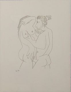 Pablo Picasso (After) - Untitled (8.10.64 XIV)