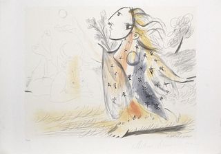 Pablo Picasso (After) - Minotaur et Femme