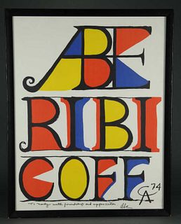 Alexander Calder - Abe Ribicoff