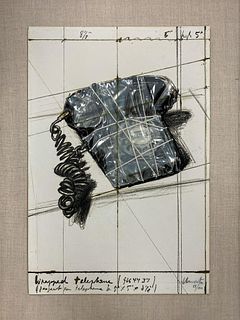 Christo and Jeanne-Claude - Wrapped Telephone Project