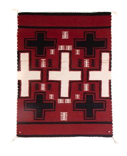 Diné [Navajo], Group of Two Textiles