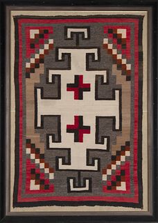 Diné [Navajo], Klagetoh Textile, ca. 1940