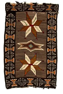 Diné [Navajo], Teec Nos Pos Textile, ca. 1935