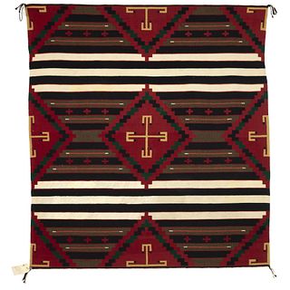 Diné [Navajo], Deana Begay, Third Phase Revival Chief's Blanket ca. 2005