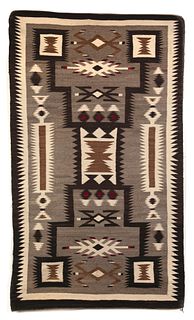 Diné [Navajo], Storm Pattern Textile