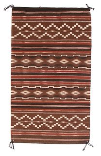 Diné [Navajo], Bernyce Largo, Revival Textile, 1992