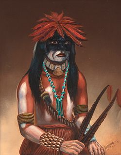 Raymond Naha, Hopi Snake Dance, 1974